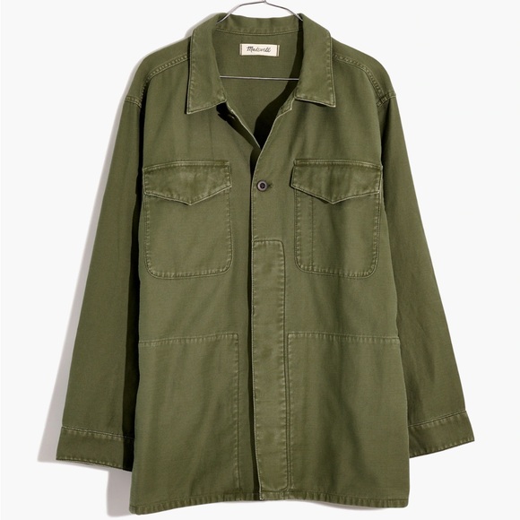 Madewell Jackets & Blazers - Madewell Military Shirt Jacket Size XS